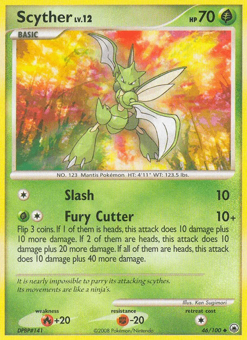 Scyther (46/100) [Diamond & Pearl: Majestic Dawn] - for just $0.80! 