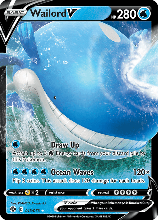 Wailord V (013/073) [Sword & Shield: Champion's Path] - for just $0.60! 
