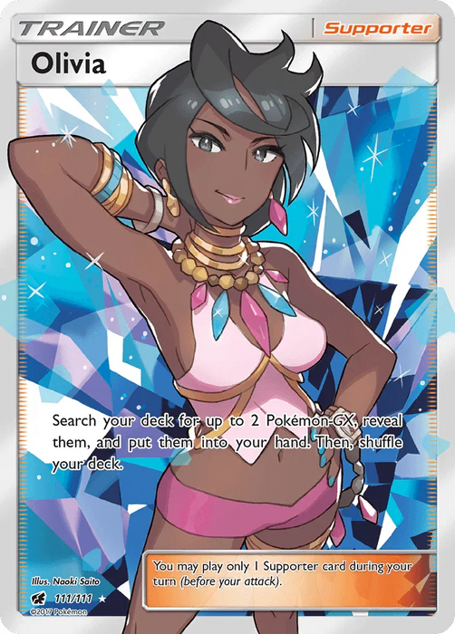 Olivia (111/111) [Sun & Moon: Crimson Invasion] - for just $8.95! 