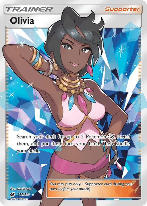 Olivia (111/111) [Sun & Moon: Crimson Invasion] - for just $8.55! 