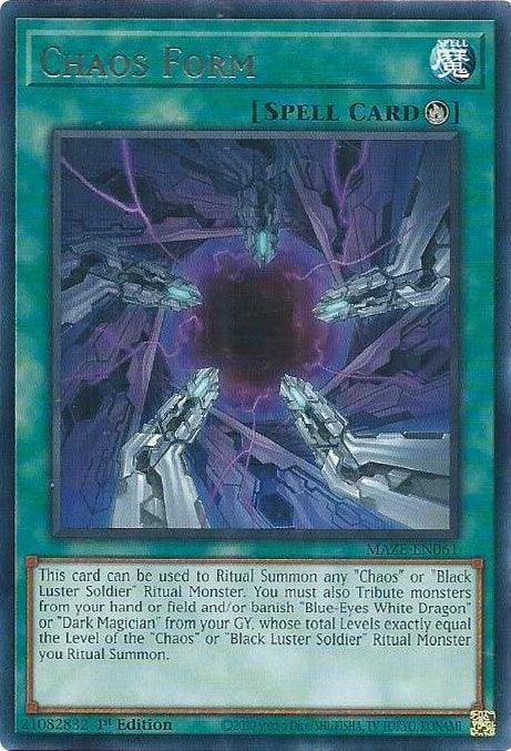 Chaos Form [MAZE-EN061] Rare - for just $0.15! 
