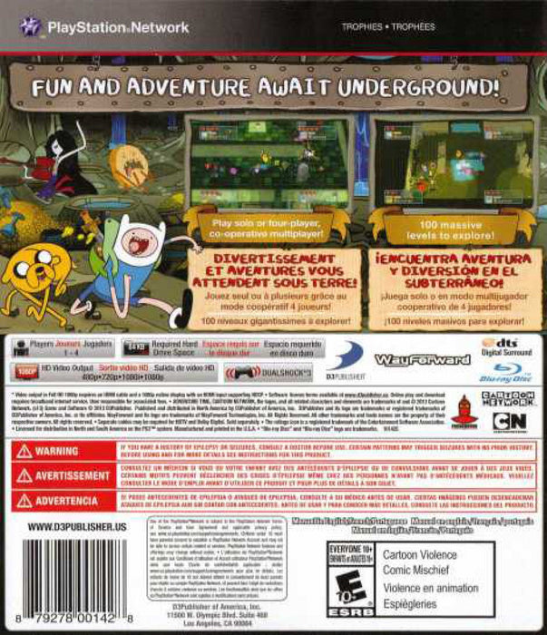Adventure Time: Explore the Dungeon Because I Don't Know – PlayStation 3 (PS3) - for just $16.99! 