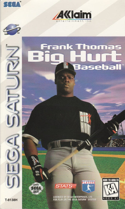 Frank Thomas Big Hurt Baseball (Sega Saturn) - for just $0! 
