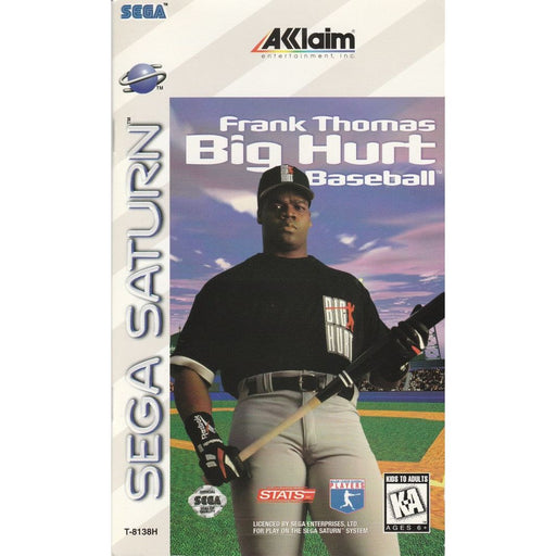 Frank Thomas Big Hurt Baseball (Sega Saturn) - Just $0! Shop now at Retro Gaming of Denver