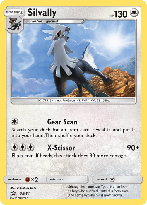 Silvally (SM64) [Sun & Moon: Black Star Promos] - for just $0.90! 