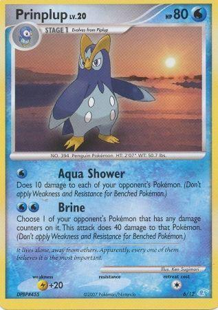 Prinplup (6/12) [Diamond & Pearl: Trainer Kit - Manaphy] - for just $0.20! 