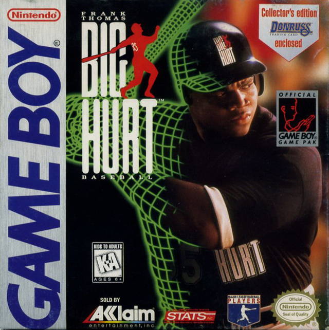 Frank Thomas: Big Hurt Baseball (Gameboy) - for just $0! 