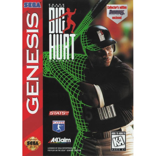 Frank Thomas Big Hurt Baseball (Sega Genesis) - Just $0! Shop now at Retro Gaming of Denver