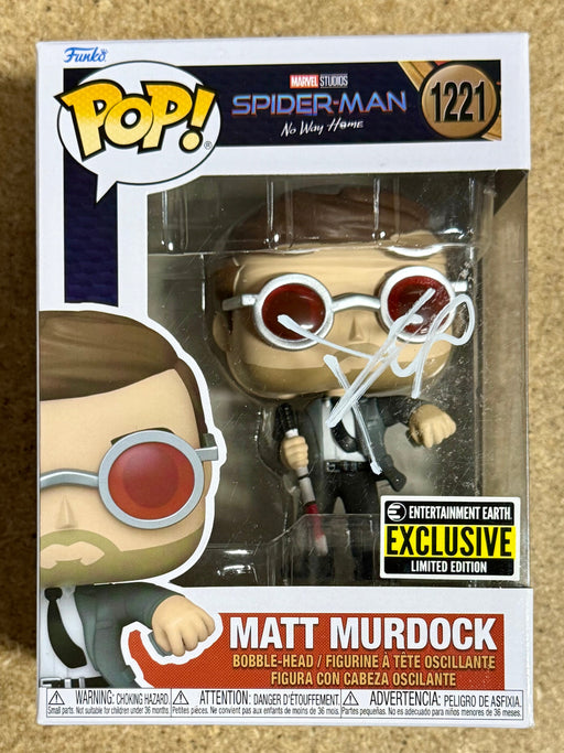 Charlie Cox Signed Marvel Matt Murdock Daredevil Funko Pop #1221 With JSA COA - for just $250! 