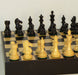 Chess Set - Black/Natural Pro Chessmen on Black/Maple Chest - for just $260! 