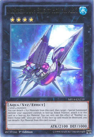 Number 101: Silent Honor ARK [MP14-EN219] Ultra Rare - for just $0.65! 