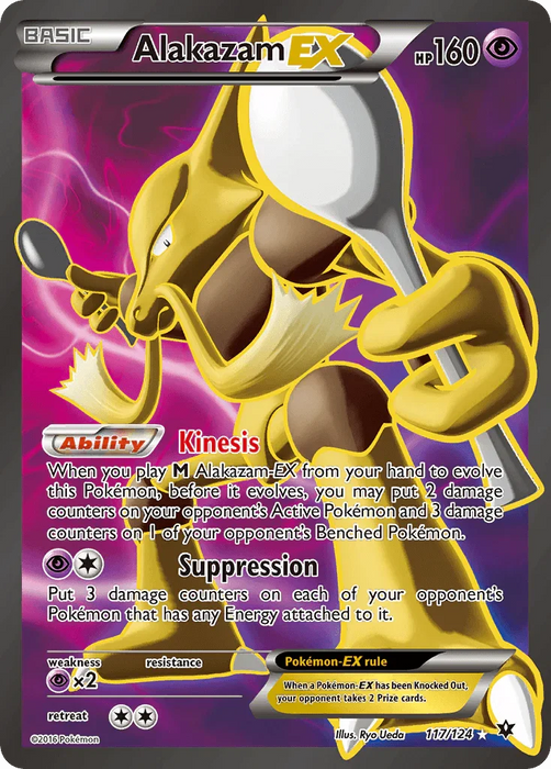 Alakazam EX (117/124) [XY: Fates Collide] - for just $11.60! 
