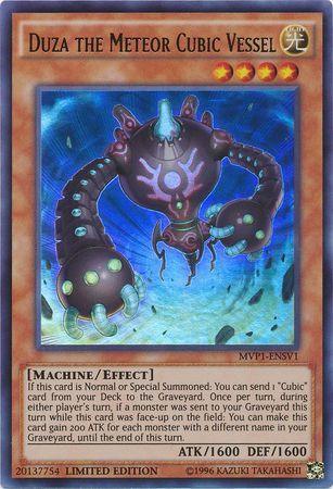Duza the Meteor Cubic Vessel [MVP1-ENSV1] Ultra Rare - for just $0.10! 