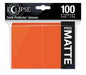 Ultra PRO: Standard 100ct PRO-Matte Sleeves - Eclipse (Pumpkin Orange) - Just $0! Shop now at Retro Gaming of Denver