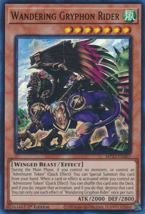 Wandering Gryphon Rider [MP23-EN267] Ultra Rare - for just $0.15! 