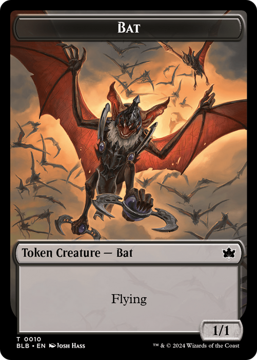 Bat Token [Bloomburrow Tokens] - Just $0.10! Shop now at Retro Gaming of Denver