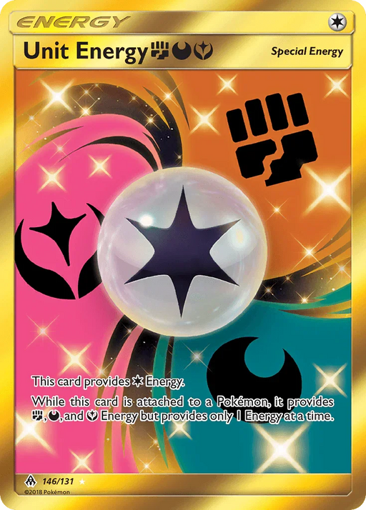 Unit Energy (146/131) (Fighting, Darkness, Fairy) [Sun & Moon: Forbidden Light] - for just $9! 