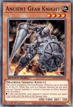 Ancient Gear Knight [SGX1-END10] Common - for just $0.10! 