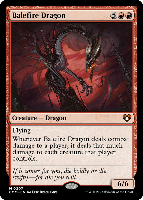 Balefire Dragon (CMM-207) - Commander Masters - for just $4.45! 