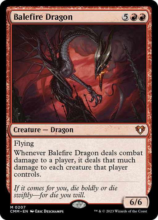Balefire Dragon (CMM-207) - Commander Masters - for just $4.45! 