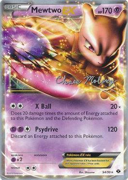 Mewtwo EX (54/99) (Eeltwo - Chase Moloney) [World Championships 2012] - for just $3.55! 