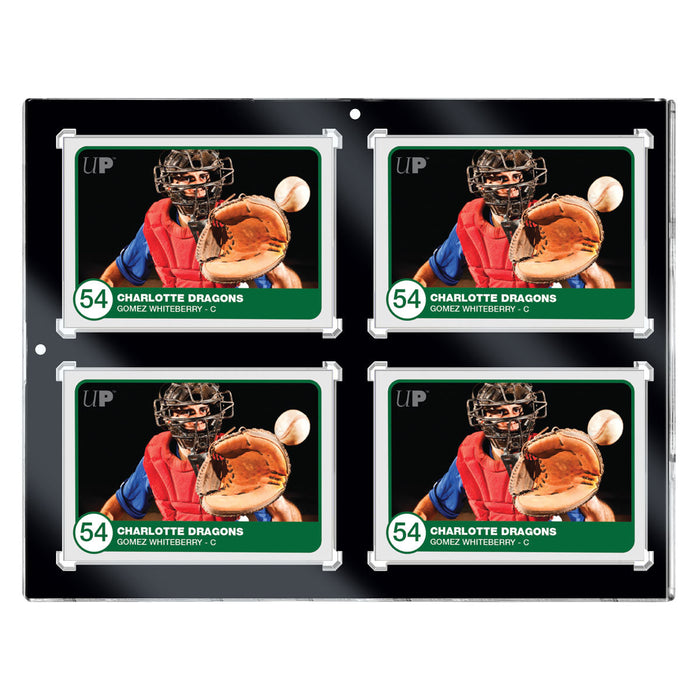 Ultra PRO: UV One-Touch Magnetic Holder - Black Border (130PT / 4-Card) - for just $0! 