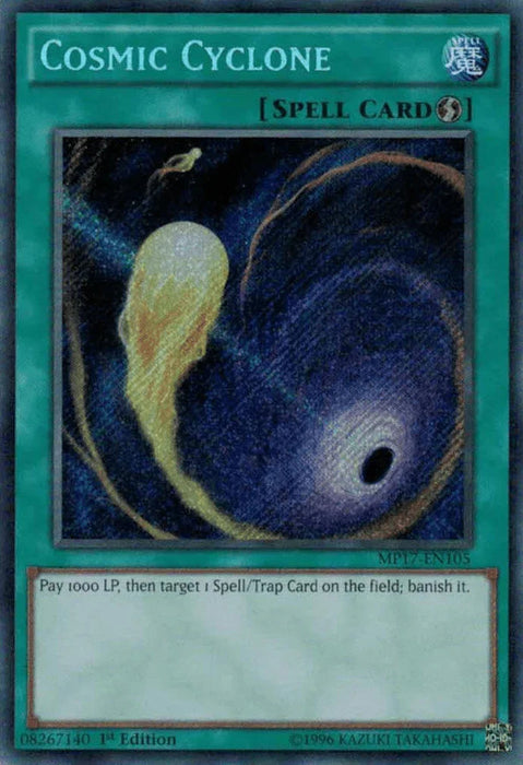Cosmic Cyclone [MP17-EN105] Secret Rare - for just $0.45! 