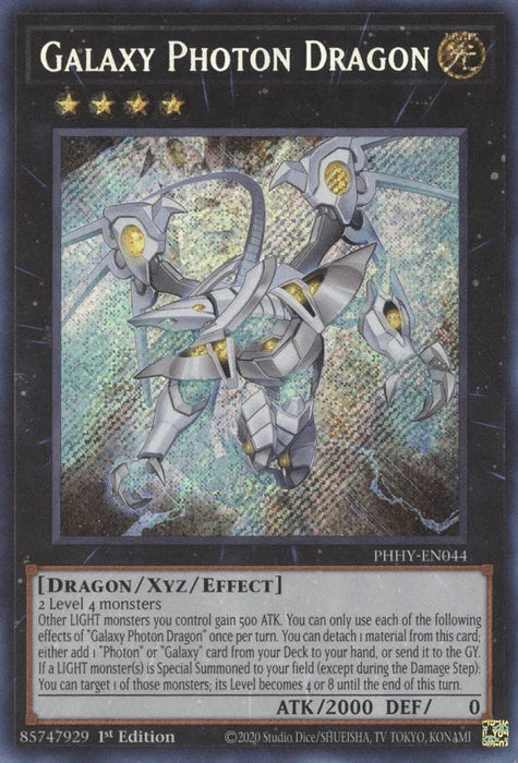 Galaxy Photon Dragon [PHHY-EN044] Secret Rare - for just $0.95! 