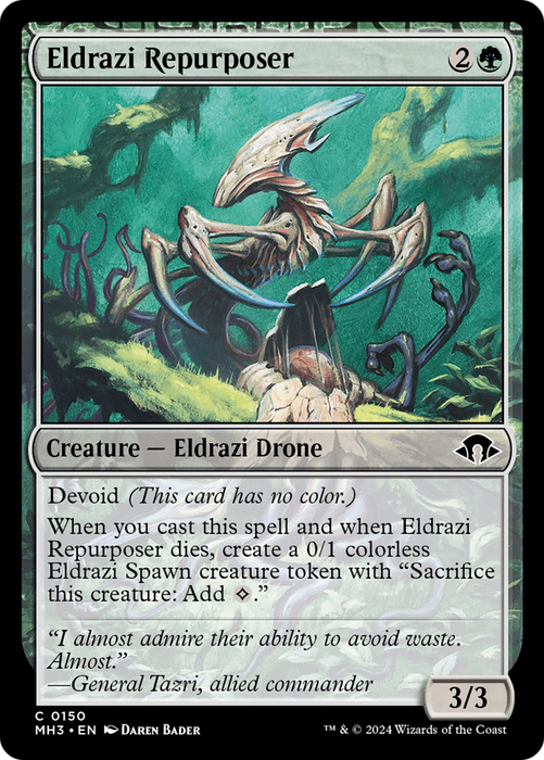 Eldrazi Repurposer (MH3-150) - Modern Horizons 3: (devoid) - for just $0.07! 
