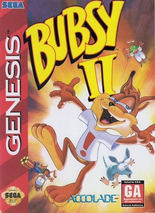 Bubsy 2 (Sega Genesis) - for just $0! 