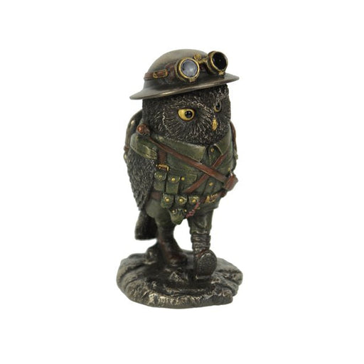 Sergeant Major Oscar Whiskey Lima Military Owl Statue - for just $30! 