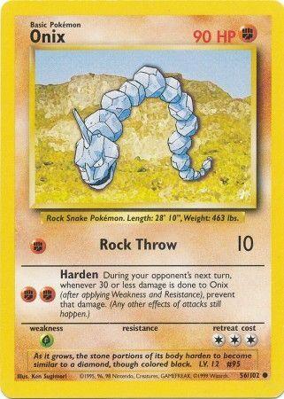 Onix (56/102) [Base Set Unlimited] - for just $0.45! 