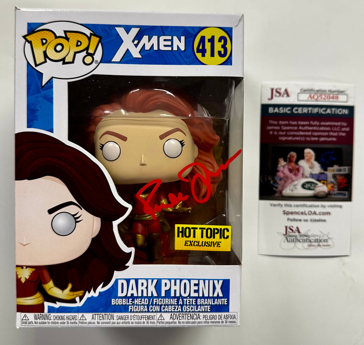 Famke Janssen Signed Marvel Dark Phoenix 2019 Vaulted Funko Pop! #413 JSA COA - for just $200! 
