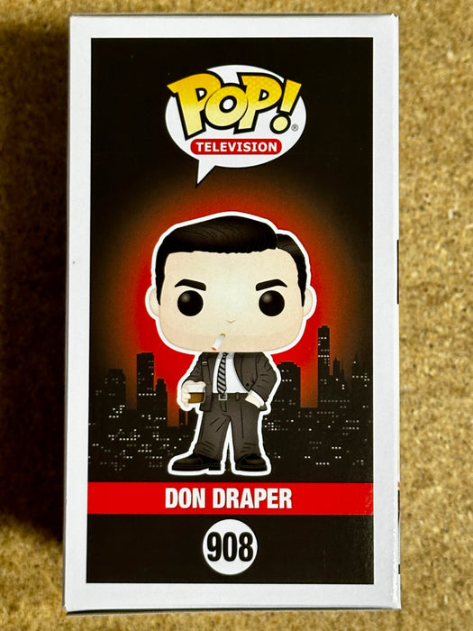 Jon Hamm Signed Don Draper Vaulted 2019 Mad Men Funko Pop! #908 With Beckett COA - for just $200! 