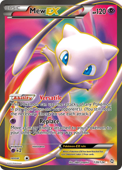 Mew EX (120/124) [Black & White: Dragons Exalted] - for just $169.40! 