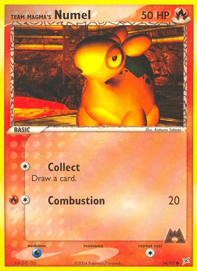 Team Magma's Numel (64/95) [EX: Team Magma vs Team Aqua] - for just $0.40! 