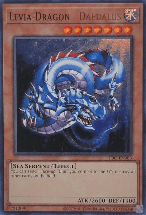 Levia-Dragon - Daedalus (25th Anniversary) [IOC-EN083] Ultra Rare - for just $1.60! 