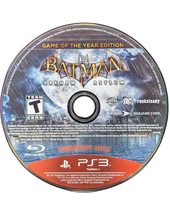 Batman: Arkham Asylum & Batman: Arkham City Dual Pack [Greatest Hits] – PlayStation 3 (PS3) - for just $13.99! 