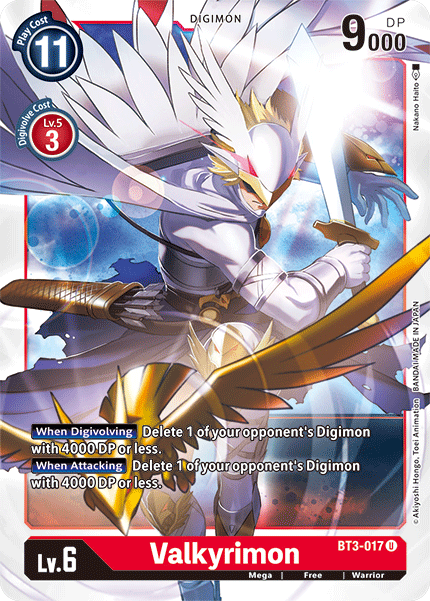 Valkyrimon [BT3-017] [Release Special Booster Ver.1.5] - Just $0.09! Shop now at Retro Gaming of Denver