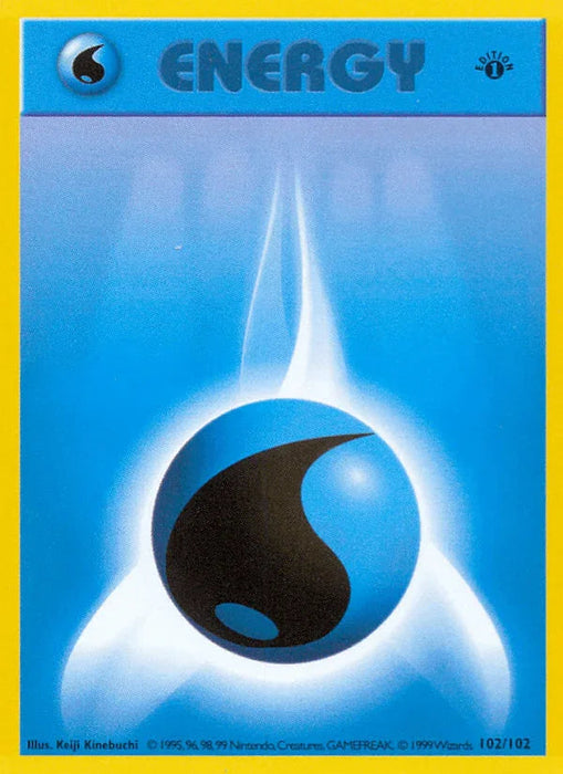 Water Energy (102/102) (Shadowless) [Base Set 1st Edition] - for just $4.55! 