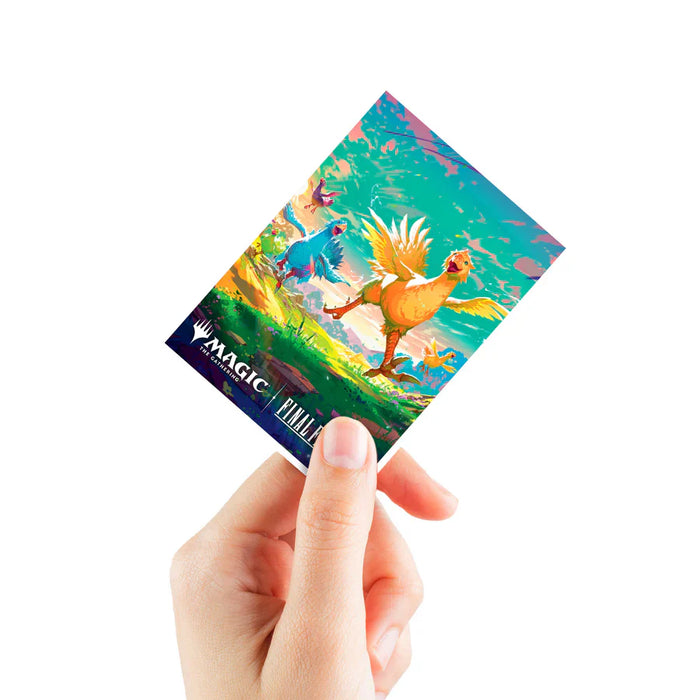 Deck Protector Sleeves: Apex - Magic: The Gathering FINAL FANTASY Chocobo (105ct) - for just $21.99! 