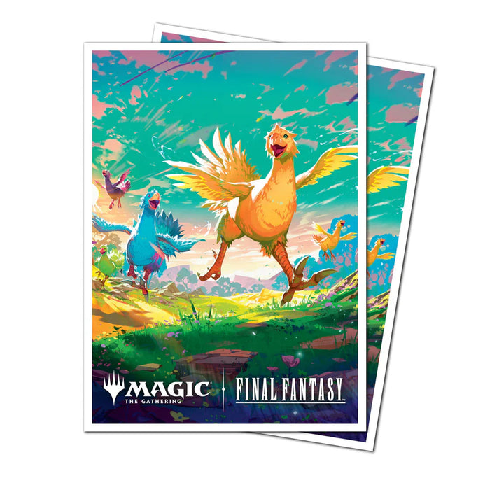 Deck Protector Sleeves: Apex - Magic: The Gathering FINAL FANTASY Chocobo (105ct) - for just $21.99! 