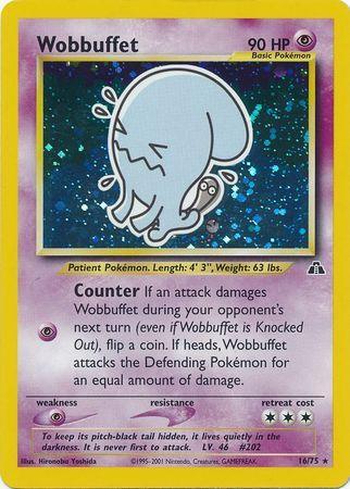Wobbuffet (16/75) [Neo Discovery Unlimited] - for just $11.85! 