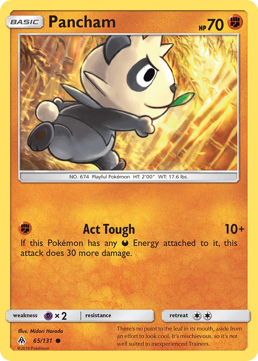 Pancham (65/131) [Sun & Moon: Forbidden Light] - for just $0.10! 