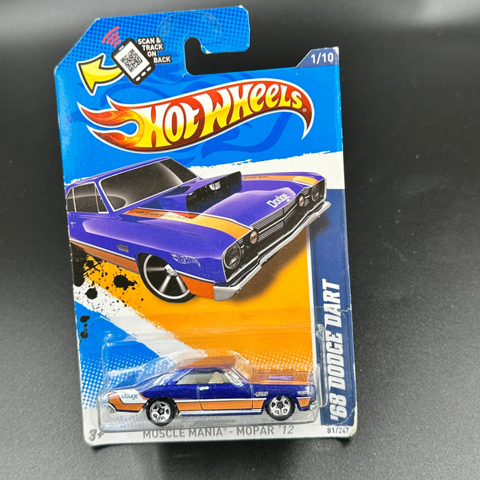 Hot Wheels Blue Cards Old (pt:2) Models 1:64 Assorted - for just $3.50! 