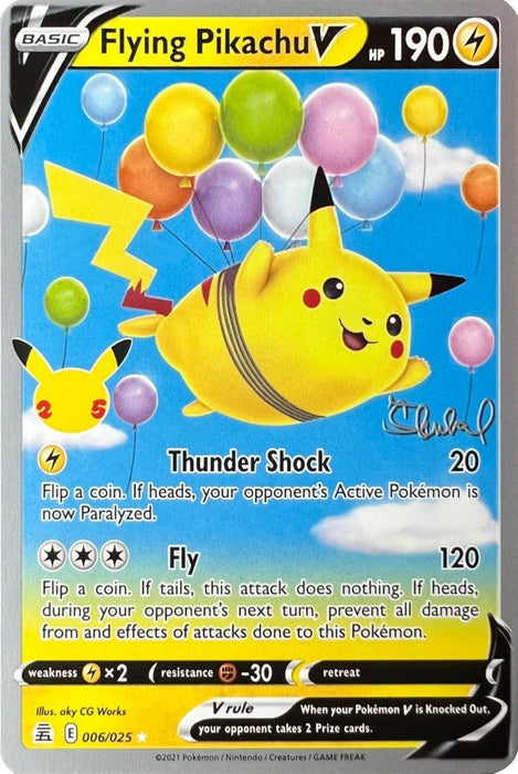 Flying Pikachu V (006/025) (ADP - Ondrej Skubal) [World Championships 2022] - for just $1! 