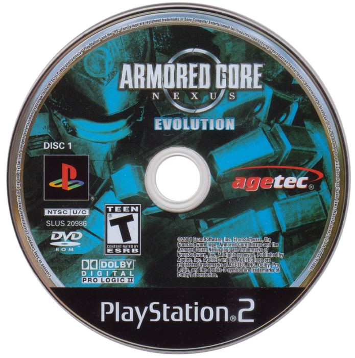 Armored Core: Nexus – PlayStation 2 (PS2) - for just $112.99! 