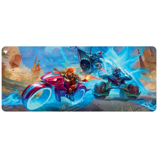 Ultra PRO: 6ft Table Playmat - Aetherdrift (Chandra Leading the Pack) - for just $69.95! 