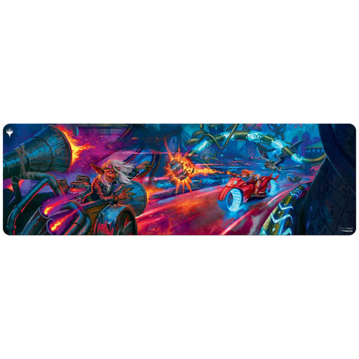 Ultra PRO: 8ft Table Playmat - Aetherdrift (Goblin vs Chandra Attack) - for just $89.95! 