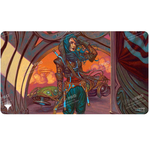 Ultra PRO: Playmat - Aetherdrift (Sita Varma, Masked Racer) - for just $14.95! 